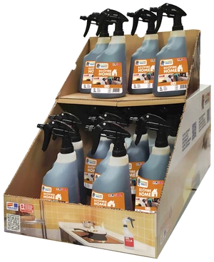 Présentoir de 20 flacons ECOFIRE Home 1 L