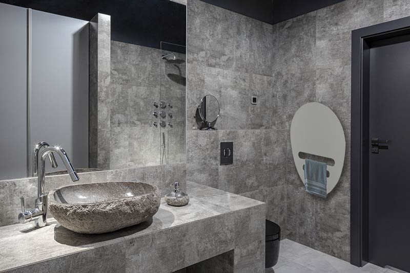 Radiateur porte-serviettes FULKORN pour salle de bain